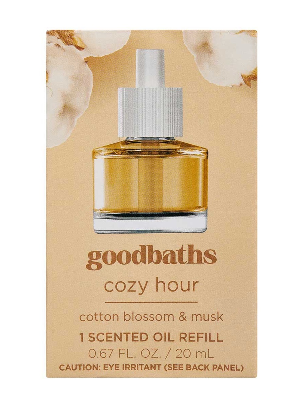 Goodbaths Cotton Blossom & Musk Scented Oil Refill
